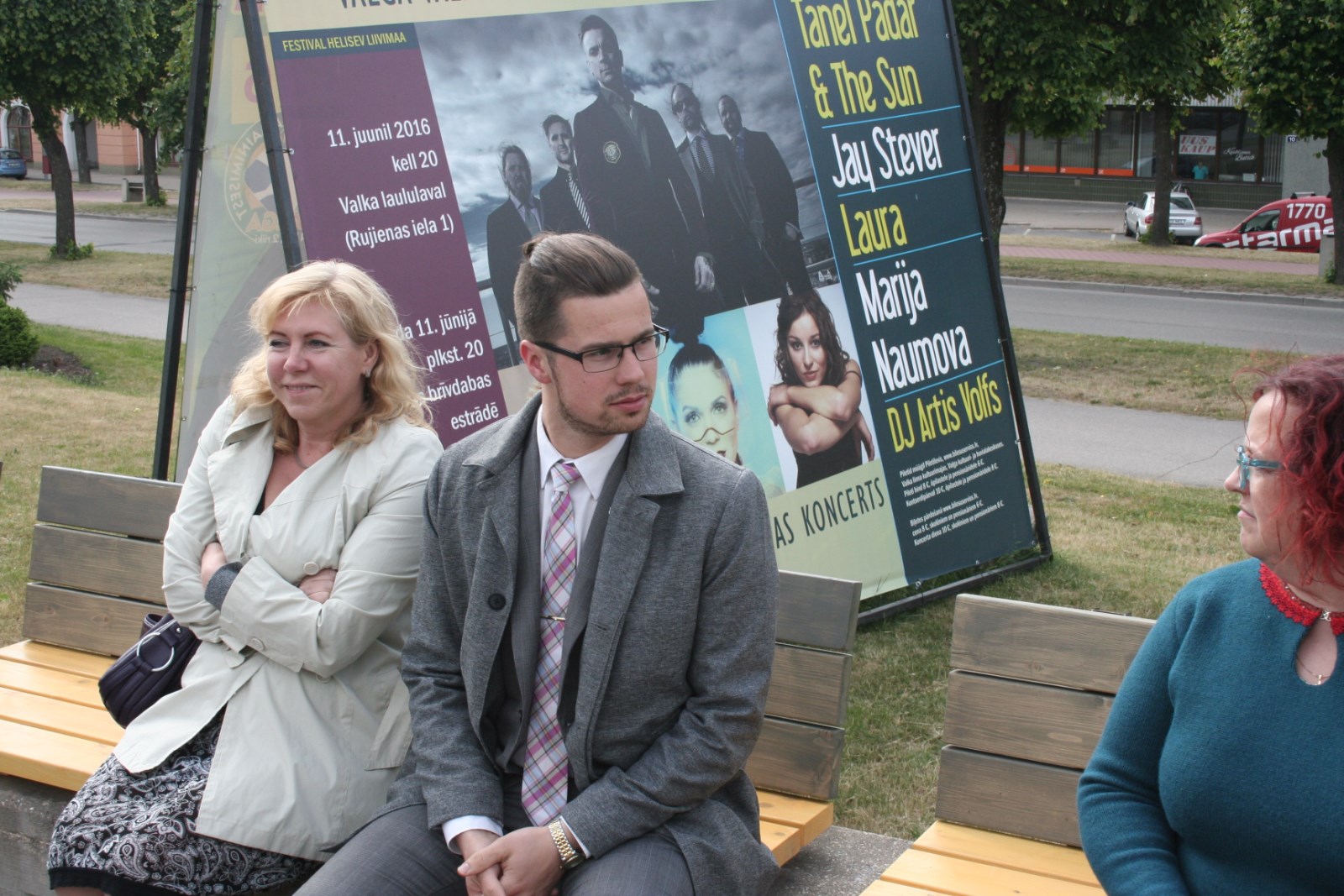 Valga - Valka linnapäevade ja loomeinimeste ühisnäituse avamine